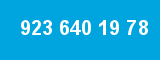 923 640 19 78 923 640 19 78